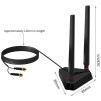 Wi-Fi антена Fenvi RP-SMA 6dBi 2.4GHz/5GHZ Extended Base Antennas 1.2m - Fenvi-RP-SMA-6dBi-2.4GHz5GHZ-Extended-Base-Antennas-1.2m-3