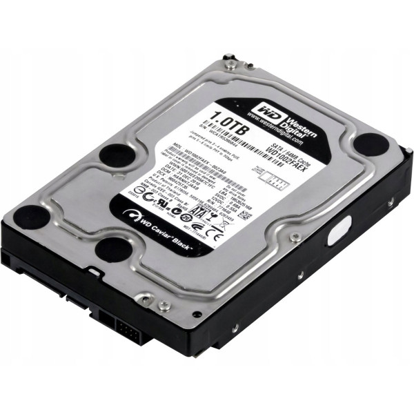 Купити Жорсткий диск Western Digital Caviar Black 1Tb 7.2K 6G SATA 3.5 (WD1002FAEX)