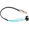 Кабель SFF-8088 External Mini-SAS to 4 SATA Splitter 2m