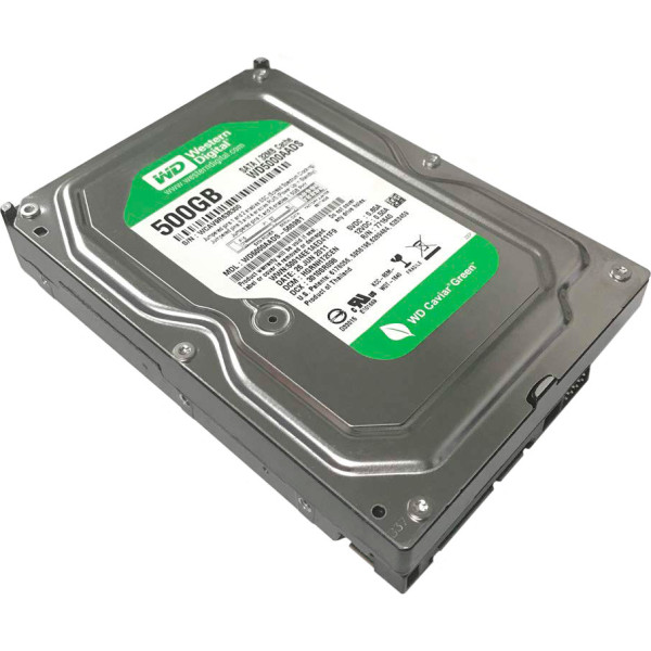 Купити Жорсткий диск Western Digital Green 500Gb 5.4K 3G SATA 3.5 (WD5000AADS)