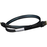 Кабель SFF-8654 4i SlimSAS to SFF-8654 4i SlimSAS 0.5m