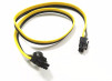 Кабель PCI-e 6pin to PCI-e 6+2pin 18AWG 60см
