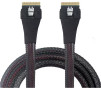 Кабель SlimSAS SFF-8654 8i – SlimSAS SFF-8654 8i PCIe 4.0, 0.7 м