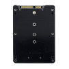 Перехідник Black B + M key M.2 SATA SSD to 2.5 SATA Adapter - m2-to-sata-1