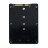 Перехідник Black B + M key M.2 SATA SSD to 2.5 SATA Adapter