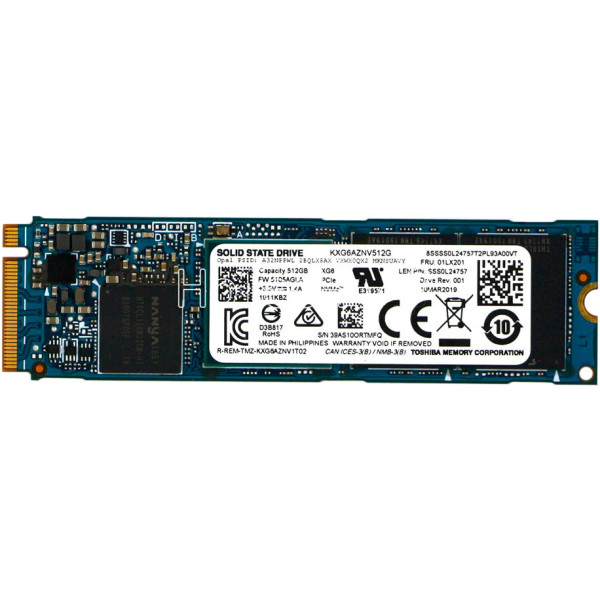 Купити SSD диск Kioxia XG6 512Gb NVMe PCIe M.2 2280 (KXG6AZNV512G)