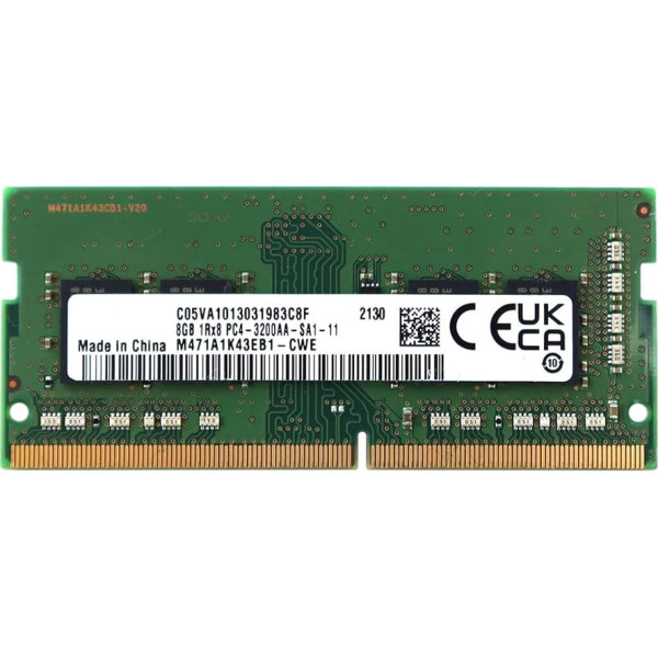 Купити Пам'ять для ноутбука Samsung SODIMM DDR4-3200 8Gb PC4-25600 non-ECC Unbuffered (M471A1K43EB1-CWE)