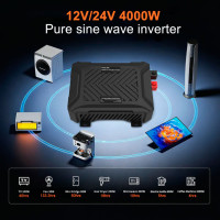 Купити Інвертор Datouboss 12V/24V 2300W (TY-PSW-4000)