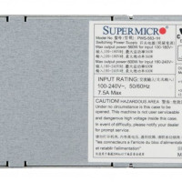 Купити Блок живлення Supermicro 560W PWS-563-1H