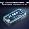 Зовнішня кишеня JEYI 2230 SSD M.2 NVMe to USB Type-C External Case - JEYI-SSD-M.2-NVMe-to-USB-Type-C-External-Case-4