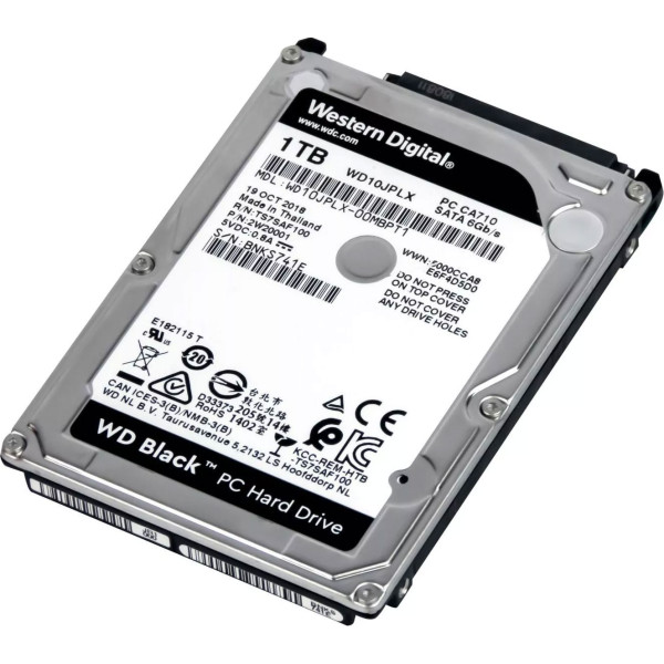 Купити Жорсткий диск Western Digital Black 1Tb 7.2K 6G SATA 2.5 (WD10JPLX)