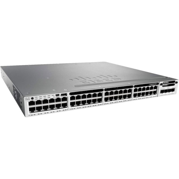 Купити Комутатор Cisco Catalyst 3850 1/10GbE PoE (WS-C3850-48U-L)