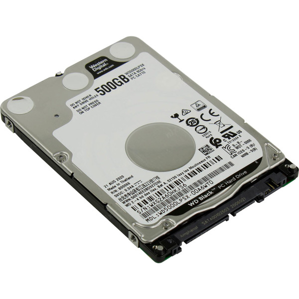 Купити Жорсткий диск Western Digital Black 500Gb 7.2K 6G SATA 2.5 (WD5000LPSX)