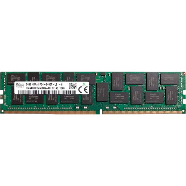 Купити Пам'ять для сервера SK hynix DDR4-2400 64Gb PC4-19200 ECC Load Reduced (HMAA8GL7MMR4N-UH)
