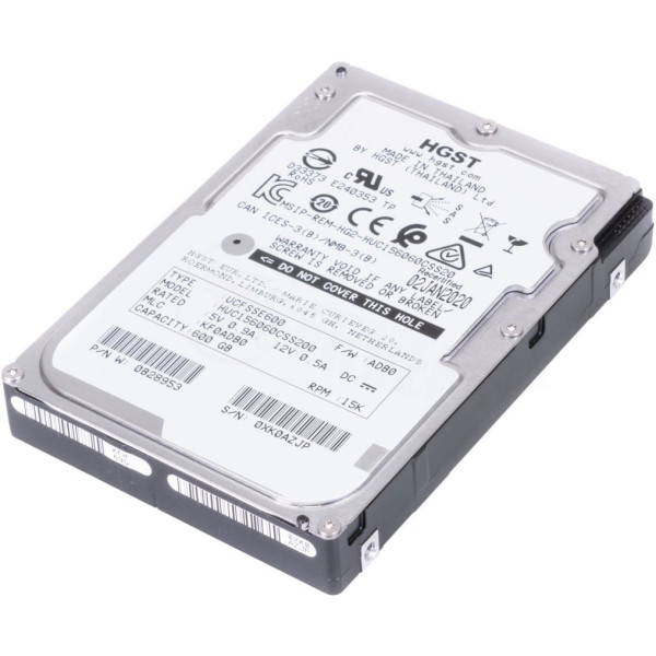 Купити Серверний диск HGST Ultrastar C15K600 600Gb 15K 12G SAS 2.5 (HUC156060CSS200)
