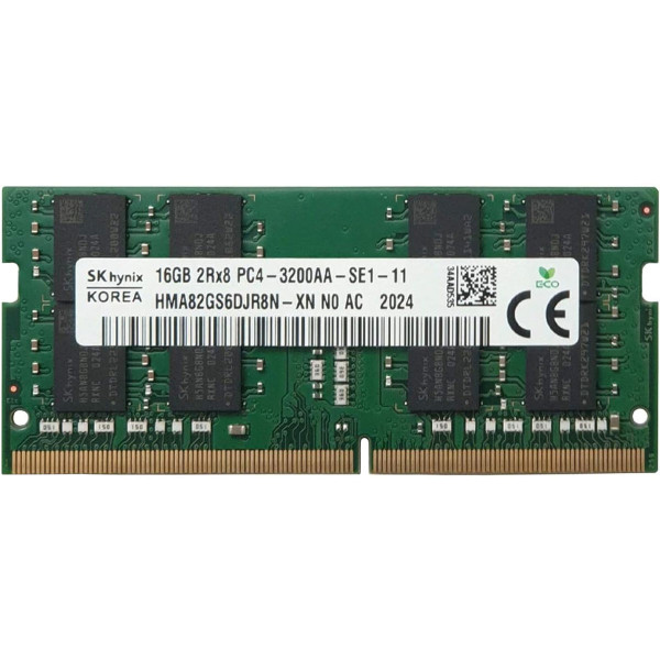 Купити Пам'ять для ноутбука SK hynix SODIMM DDR4 3200Mhz 16Gb PC4-3200AA-SE1-11 (HMA82GS6DJR8N-XN)