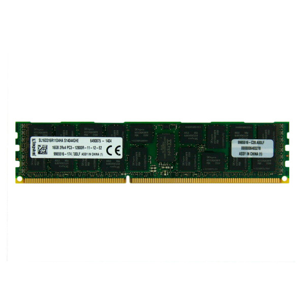 Купити Пам'ять для сервера Kingston DDR3-1600 16Gb PC3-12800R ECC Registered (SL16D316R11D4HA)