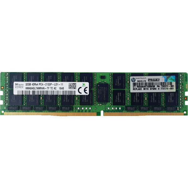 Купити Пам'ять для сервера Hynix DDR4-2133 32Gb PC4-17000P ECC Load Reduced (HMA84GL7AMR4N-TF)