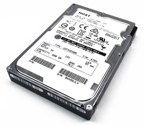 Купить Жесткий диск HGST Ultrastar C10K600 600Gb 10K 6G SAS 2.5 (HUC106060CSS601)