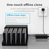 Док-станція Orico 3.5 5 Bay SATA Hard Drive Duplicator (6558US3-C) - Orico-5-Bay-Hard-Drive-Duplicator-6558US3-C-4
