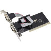 Плата розширення PCI to 2x DB9 RS-232 Serial Port