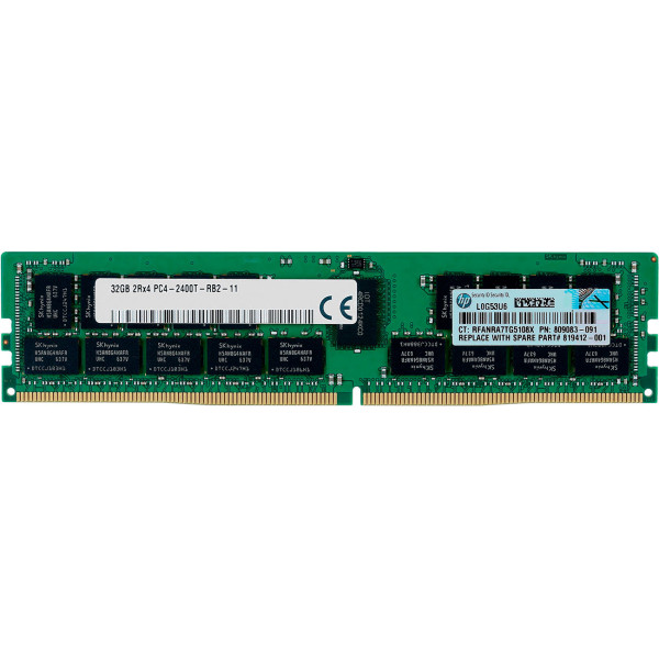 Купити Пам'ять для сервера HP 809083-091 DDR4-2400 32Gb PC4-19200 ECC Registered
