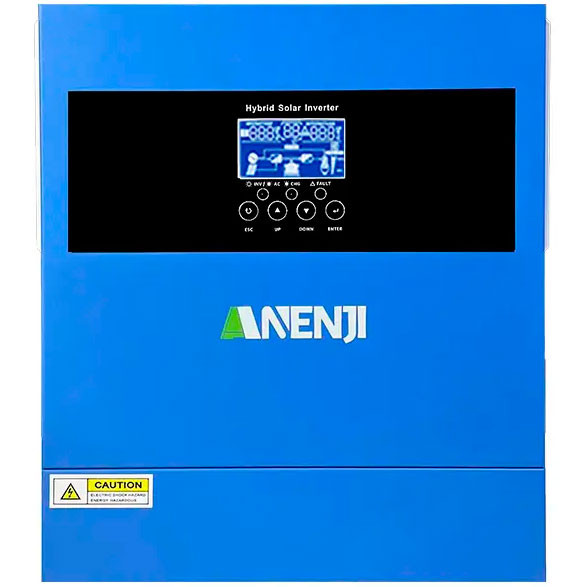 Купити Інвертор гібридний ANENJI 4.2KW 24V 100A (ANJ-4200W-24V-WIFI)