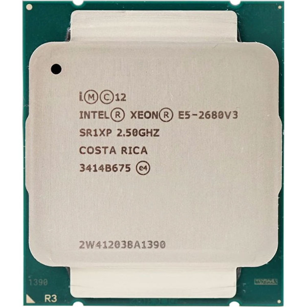 Купити Процесор Intel Xeon E5-2680 v3 SR1XP 2.50GHz/30Mb LGA2011-3