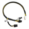Кабель Dell PCI-e 8pin GPU Power Cable 0.4m 09H6FV