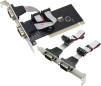 Плата розширення PCI to 4x DB9 RS-232 Serial Port