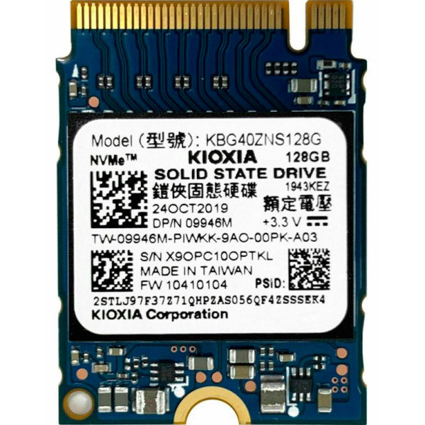 Купити SSD диск Kioxia BG4 128Gb NVMe PCIe M.2 2230 (KBG40ZNS128G)