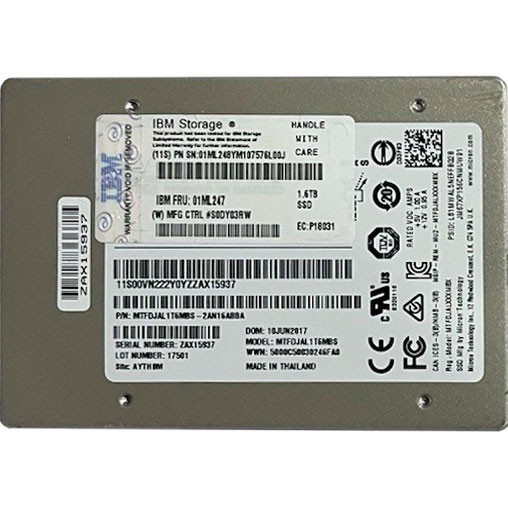 Купити SSD диск Micron S650DC 1.6Tb 12G SAS 2.5 (MTFDJAL1T6MBS)