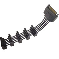 Перехідник SATA Power to 5x SATA Power Expansion Cord 0.10m