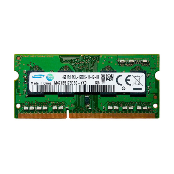 Купити Пам'ять для ноутбука Samsung SODIMM DDR3-1600 4Gb PC3L-12800S non-ECC Unbuffered (M471B5173DB0-YK0)