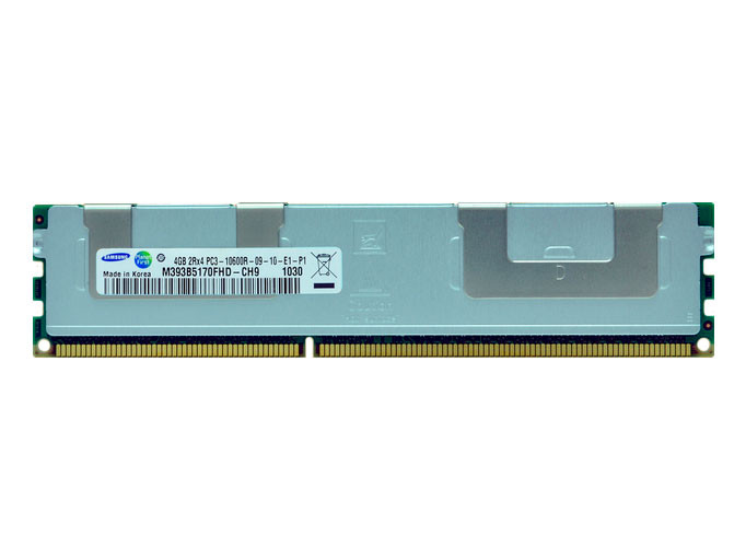 Пам'ять для сервера Samsung DDR3-1333 4Gb PC3-10600R ECC