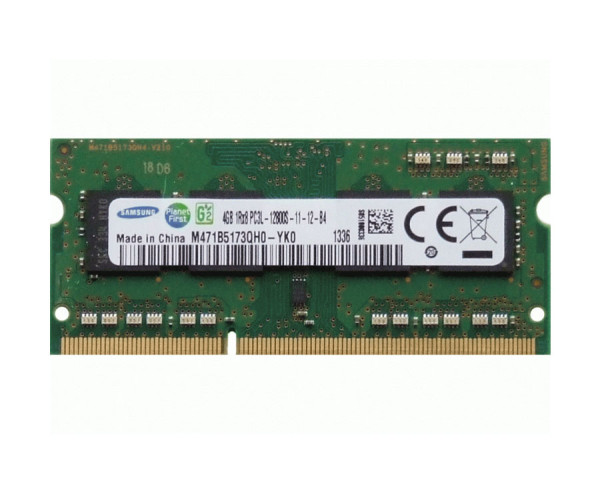 Купить Пам'ять для ноутбука Samsung SODIMM DDR3-1600 4Gb PC3L-12800S non-ECC Unbuffered (M471B5173QH0-YK0)