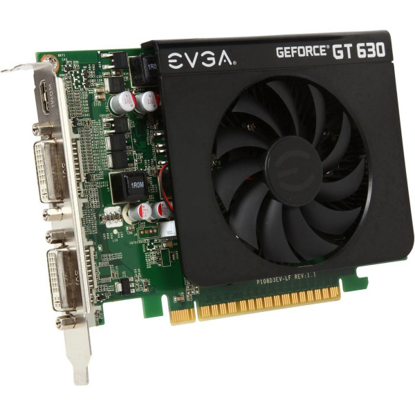 Купити Відеокарта EVGA NVidia GeForce GT 630 2Gb GDDR3 PCIe (02G-P3-2639-KR)