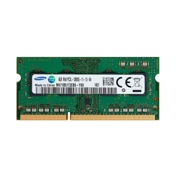 Купить Пам'ять для ноутбука Samsung SODIMM DDR3-1600 4Gb PC3L-12800S non-ECC Unbuffered (M471B5173EB0-YK0)