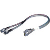 Кабель HP Wide-SAS to 2 SFF-8087 Mini-SAS 779621-001 790543-001