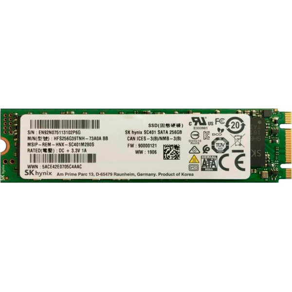 Купити SSD диск SK hynix SC401 256Gb 6G SATA M.2 2280 (HFS256G39TNH-73A0A)