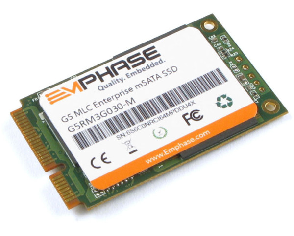 Купити SSD диск Emphase Enterprise 32Gb 6G SATA mSATA (G5RM3G032-M)