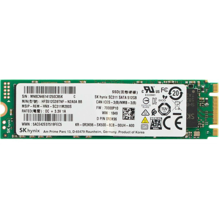 SK hynix製 SSD SC311 256GB 8枚セットです SSD диск SK hynix SC311 256Gb 6G SATA M.2 2280 (HFS256G39TNF-N2A0A