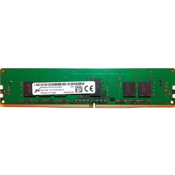 Купити Пам'ять для сервера Micron DDR4-2133 4Gb PC4-17000P ECC Registered (MTA9ASF51272PZ-2G1A2HG)