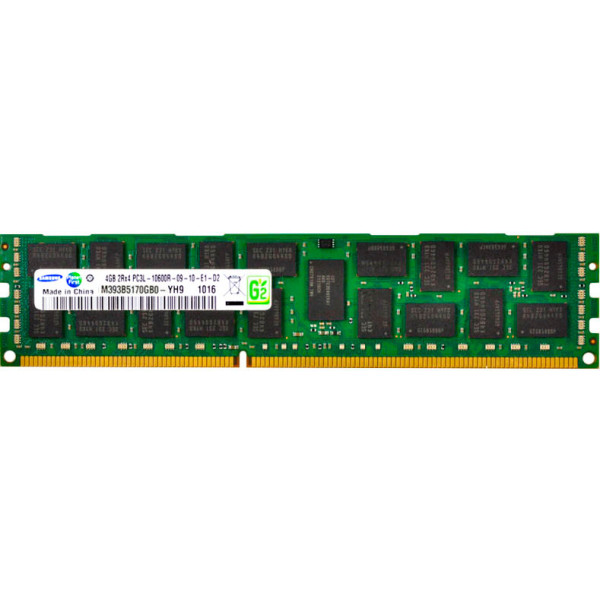 Купити Пам'ять для сервера Samsung DDR3-1333 4Gb PC3L-10600R ECC Registered (M393B5170GB0-YH9)