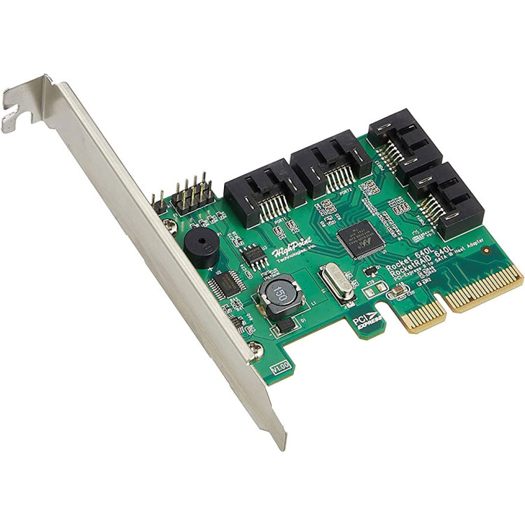 DJ機材 High Point RocketRAID 640 Контролер RAID HighPoint Rocket 640L 6Gb/s – ціна, купити в Києві