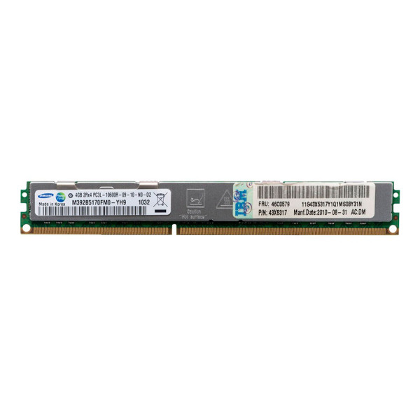 Купити Пам'ять для сервера Samsung DDR3-1333 4Gb PC3L-10600R ECC Registered (M392B5170FM0-YH9)