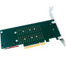 Адаптер High-Performance VROC RAID 2x M.2 NVMe to PCIe Adapter (EM5082NV) - Адаптер-High-Performance-VROC-RAID-2x-M.2-NVMe-to-PCIe-Adapter-(EM5082NV)-2