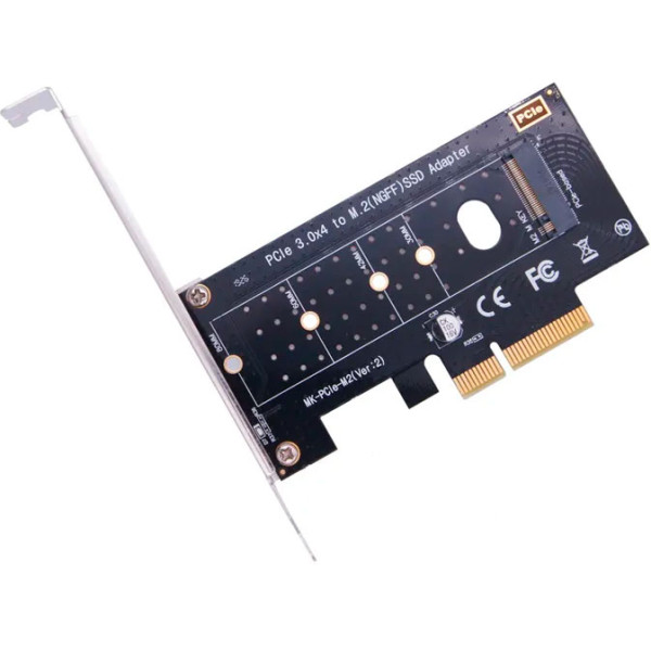 Купити Адаптер High-Performance SSD M.2 NVMe to PCIe x4 Adapter (MK-PCIe-M2)