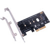 Адаптер High-Performance SSD M.2 NVMe to PCIe x4 Adapter (MK-PCIe-M2) - High-Performance-SSD-M.2-NVMe-to-PCIe-x4-Adapter-(MK-PCIe-M2)-2