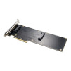 Адаптер ZOMY SSD 2x U.2 NVMe to PCIe (UMC-8XPT2U) - ZOMY-SSD-U2-NVMe-to-PCIe-Adapter-UMC-8XPT2U-1